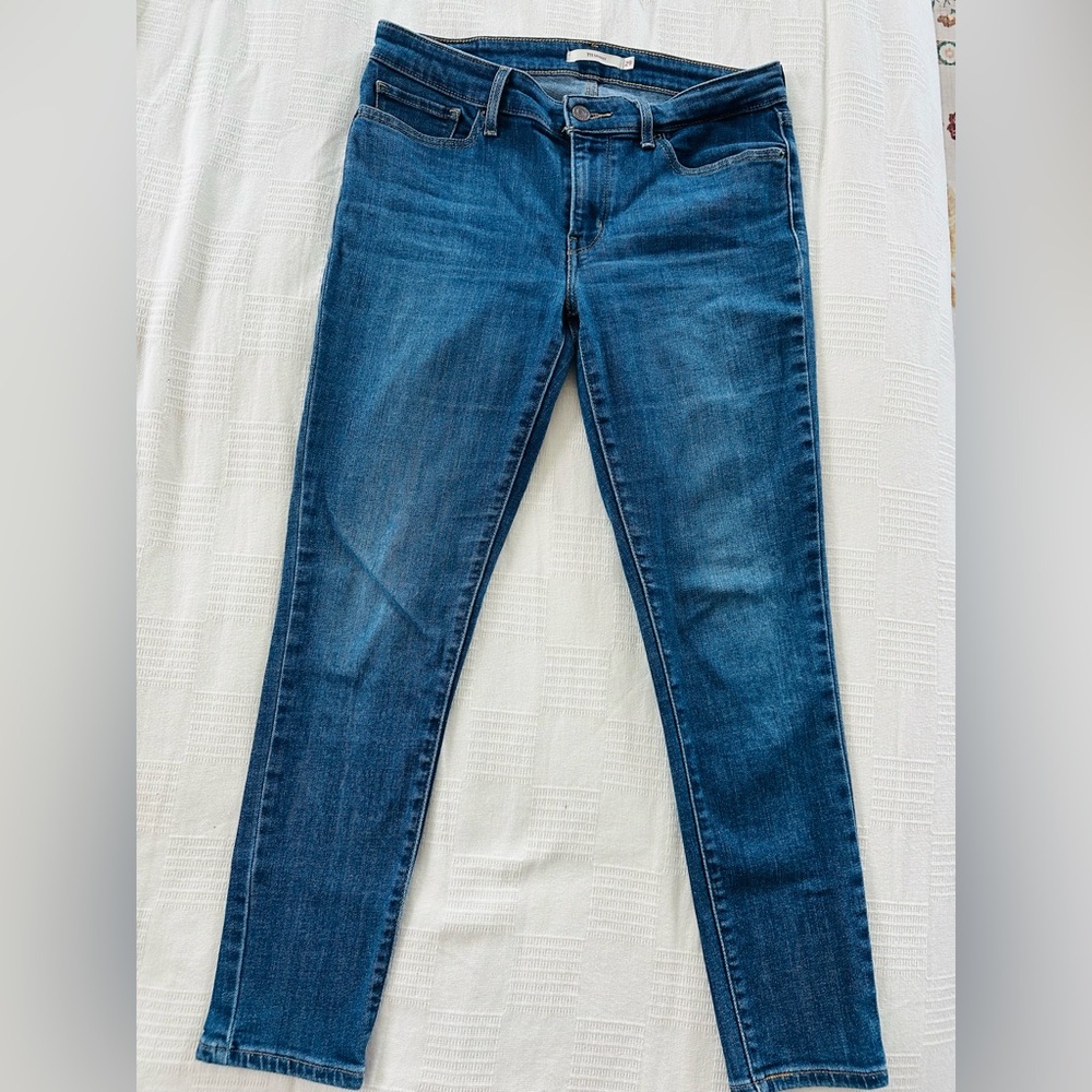 Levi's Women's Dark Blue Skinny Jeans